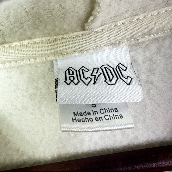 ACDC Sweater Long Sleeve Graphic Concert Band Hoodie Rock Loungewear Comfy - Picture 2 of 9